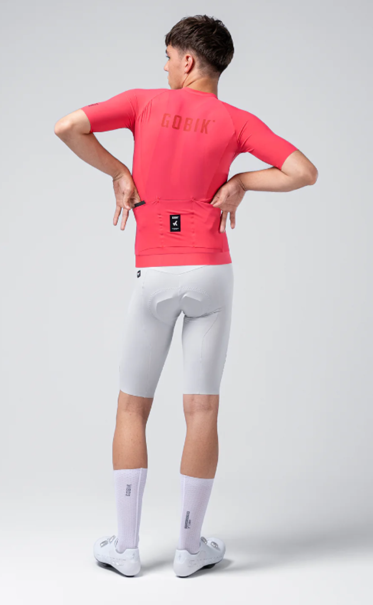 GOBIK MAGLIA MANICA CORTA CX SOLID CERISE 3