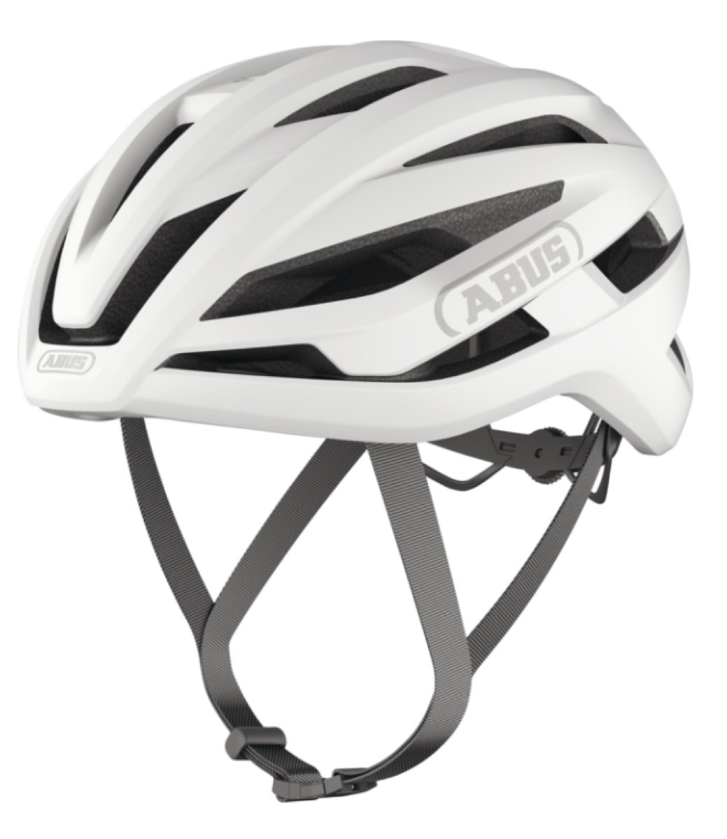abus stormchaser ace polar white 2