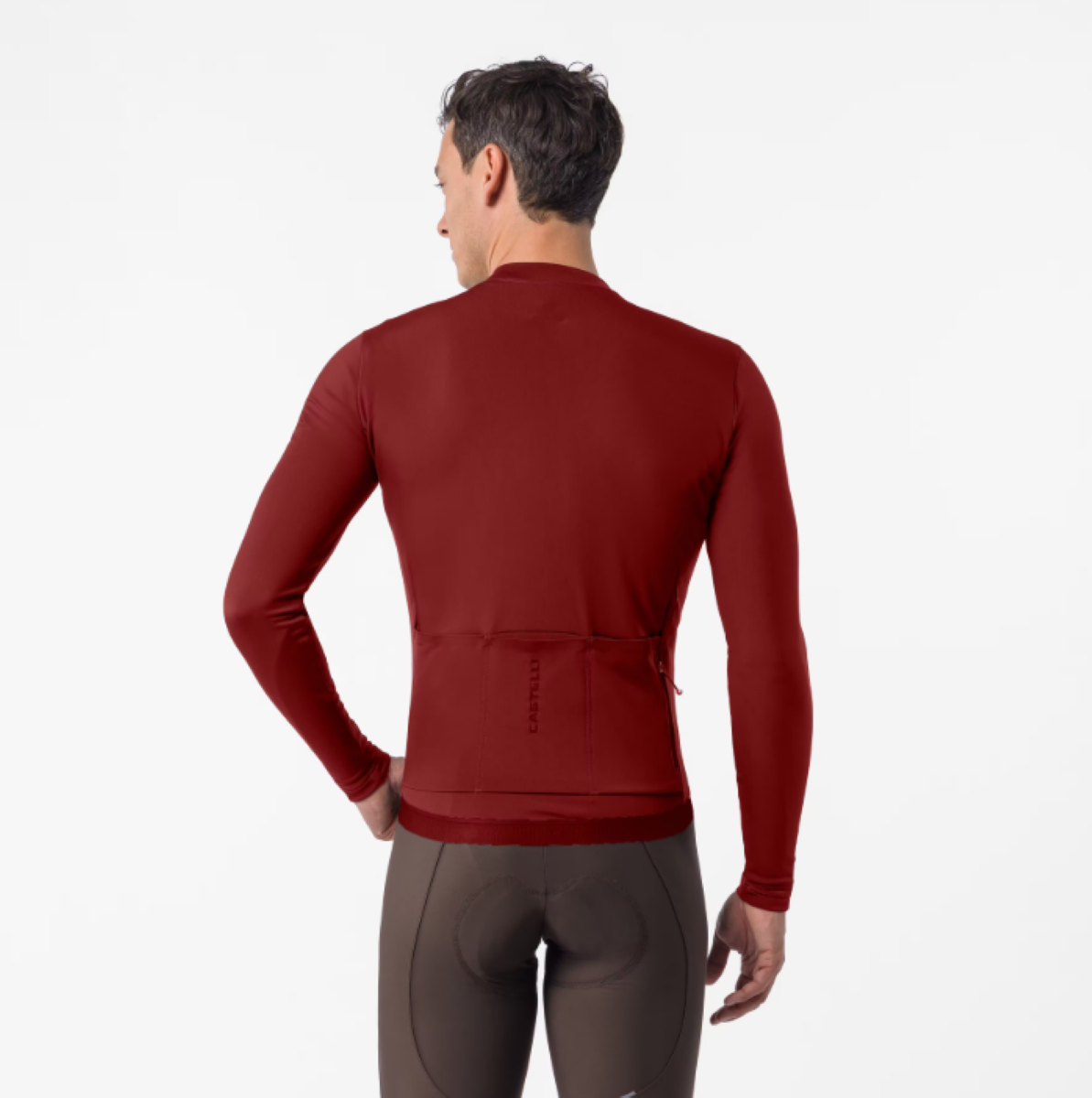 CASTELLI ESPRESSO THERMAL 2 JERSEY GARNET 1