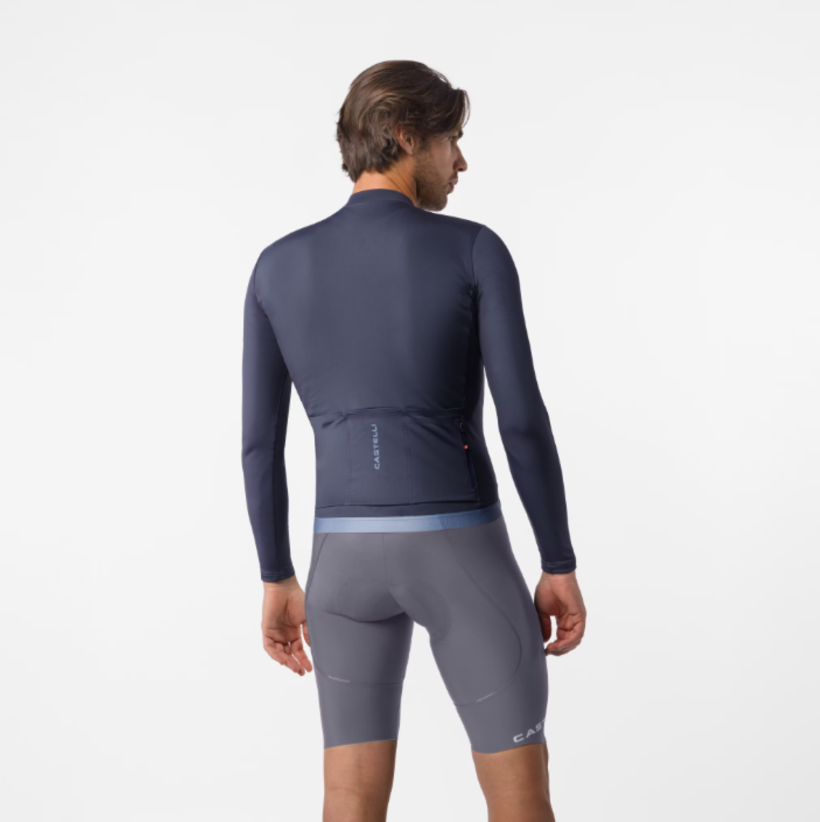 CASTELLI ESPRESSO THERMAL BIBSHORT SMOKY GRAY 1
