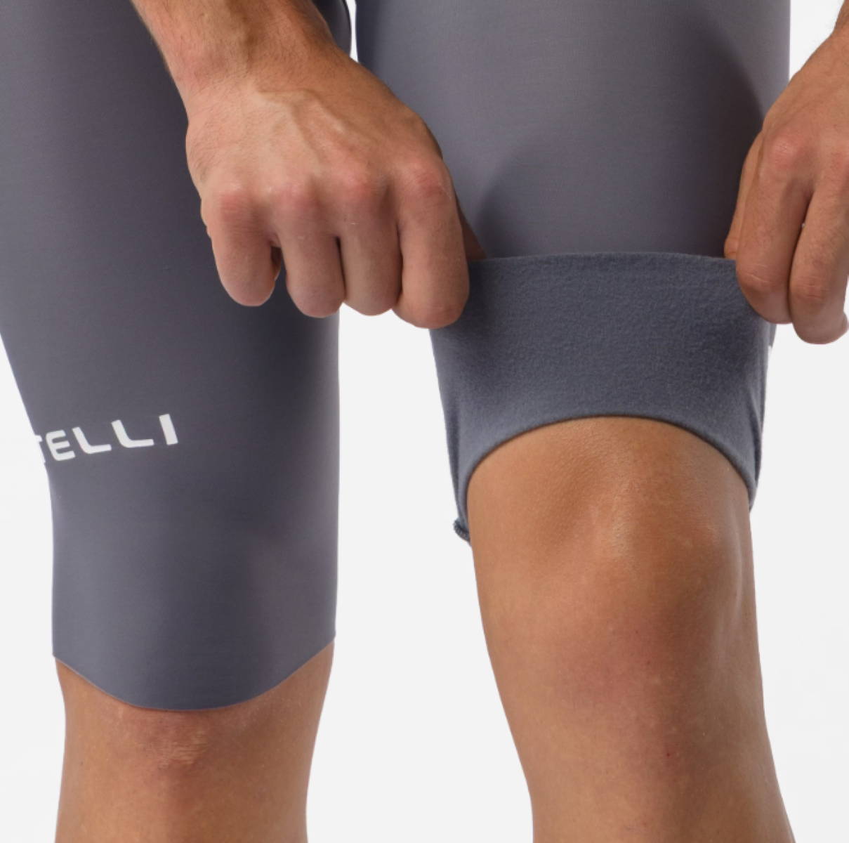 CASTELLI ESPRESSO THERMAL BIBSHORT SMOKY GRAY 2